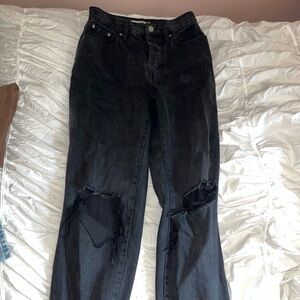 PacSun Black Dad Jeans